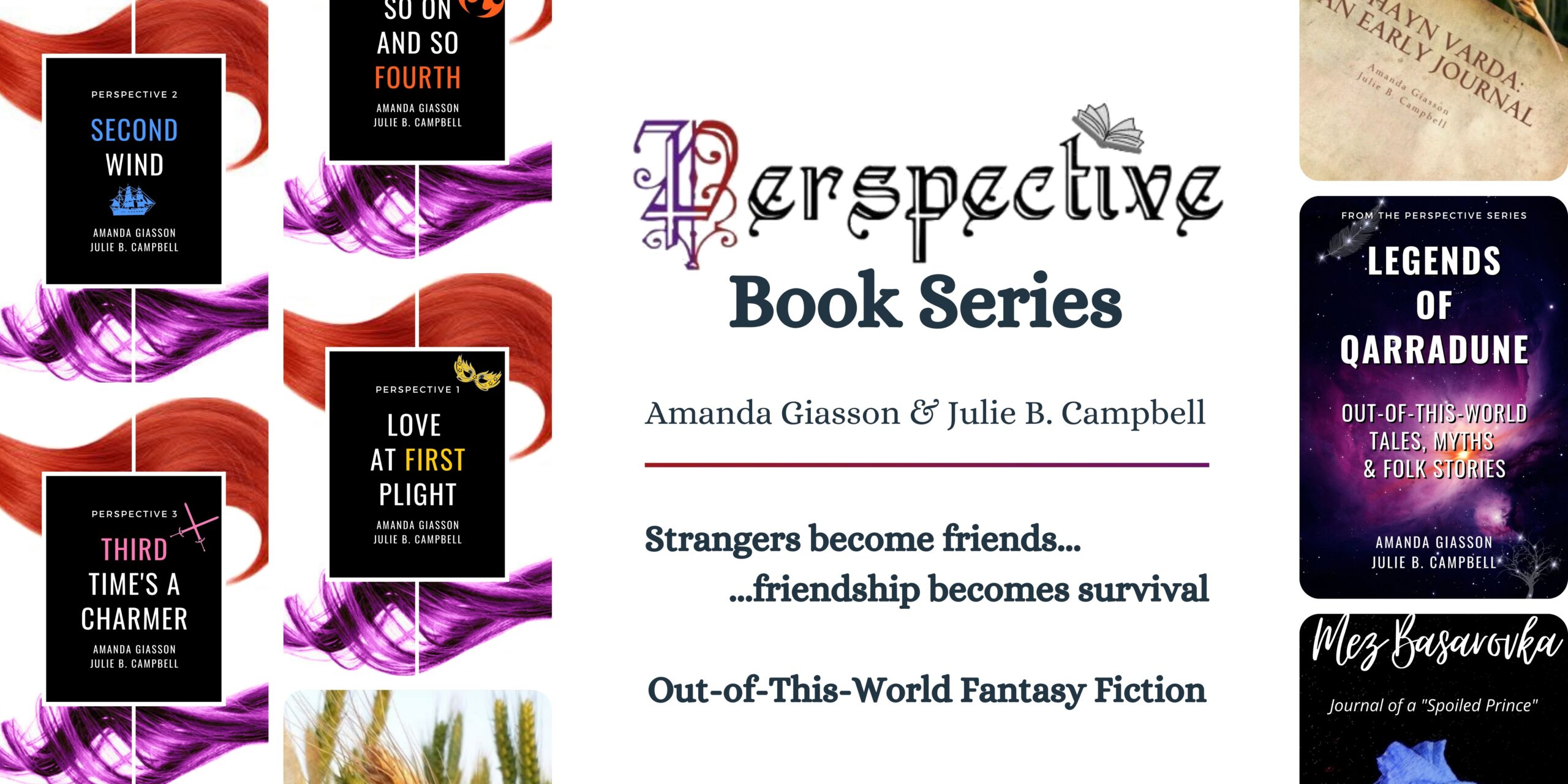 Perspective Book Series - Fantasy Fiction - Amanda Giasson and Julie B Campbell