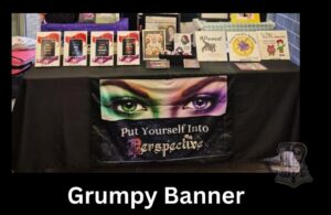 Perspective Book Series Banner at Event